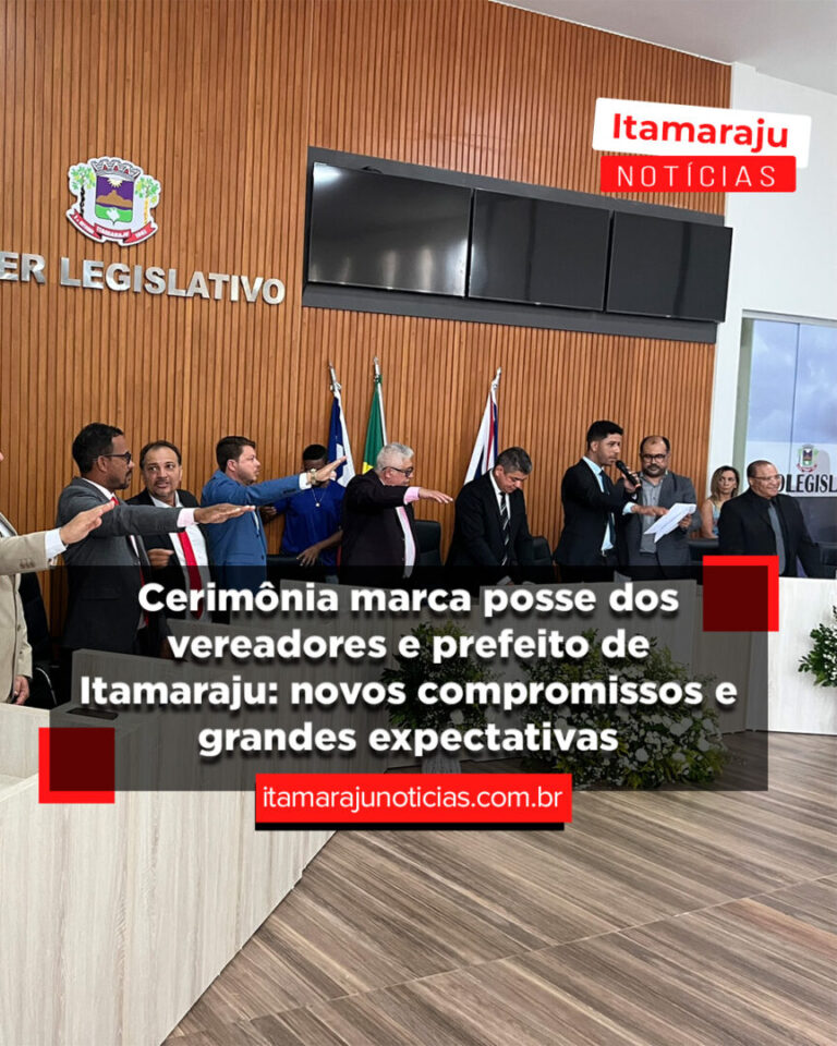 cerimonia-marca-posse-dos-vereadores-e-prefeito-de-itamaraju:-novos-compromissos-e-grandes-expectativas