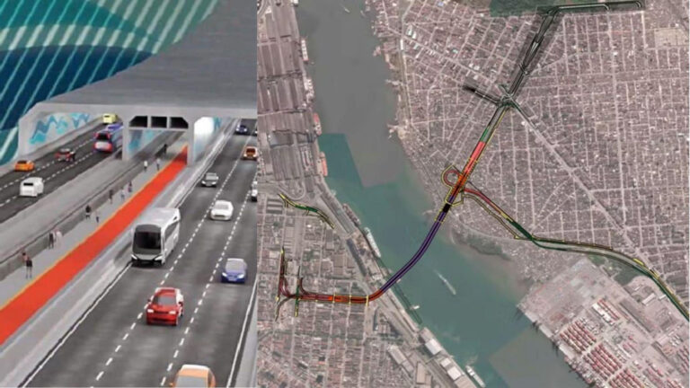 tunel-santos-guaruja:-empresa-portuguesa-vence-leilao