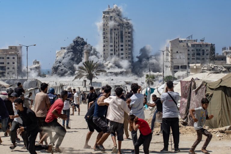 israel-destroi-outro-grande-edificio-residencial-na-cidade-de-gaza